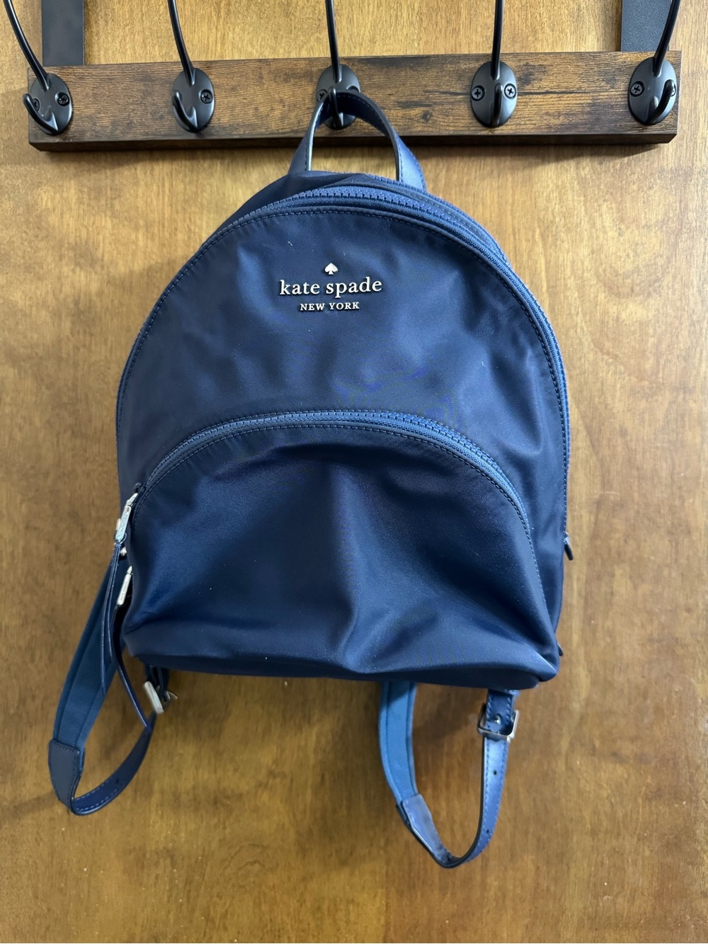 Kate Spade New York Karissa Navy Nylon Medium Backpack
